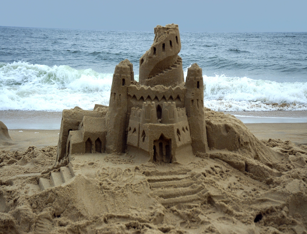 Cómo hacer el castillo de arena perfecto?